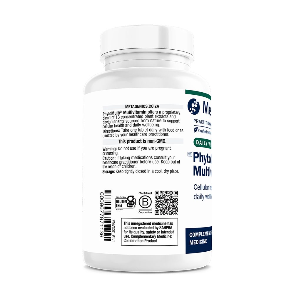PhytoMulti Multivitamin - 30 tablets
