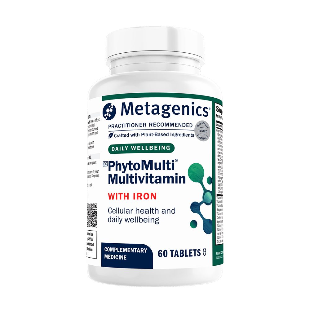 PhytoMulti Multivitamin WITH IRON - 60 tablets