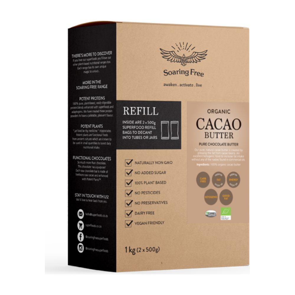 Organic Cacao Butter - 1kg