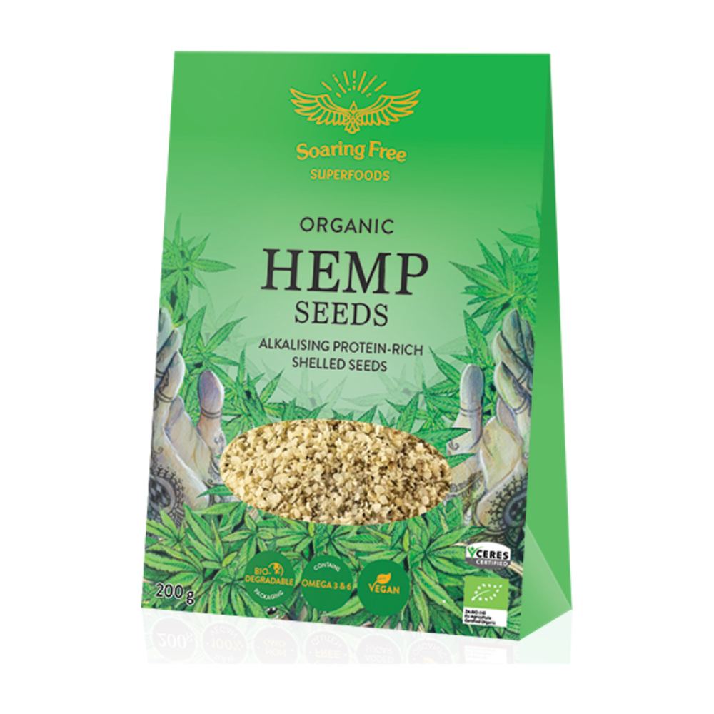 Organic Hemp Seeds - 200g