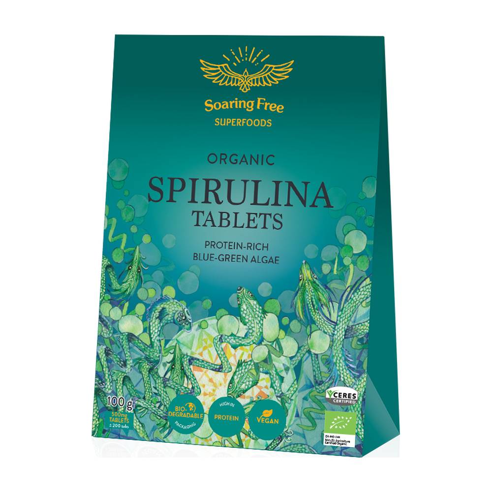 Organic Spirulina Tablets - 100g