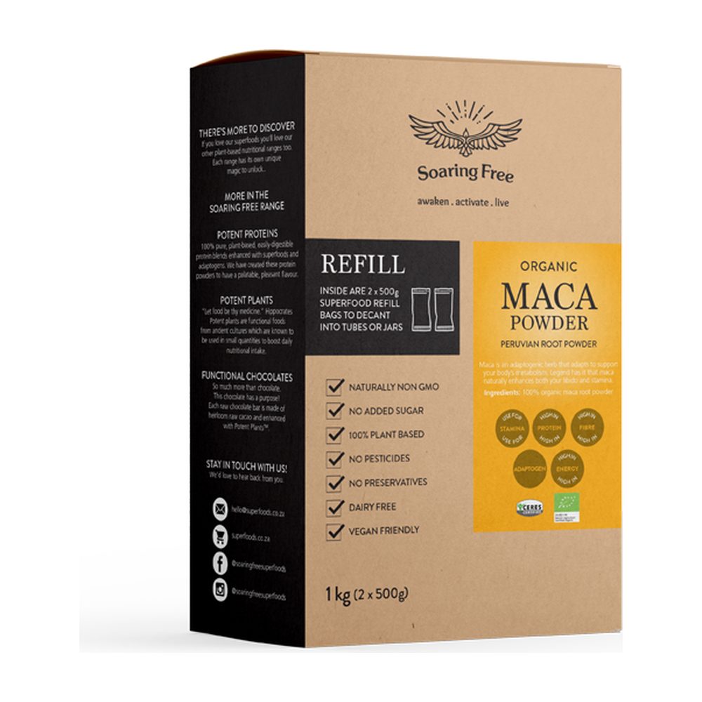 Organic Yellow Maca Powder - 1kg