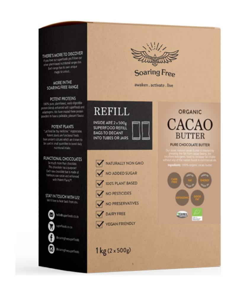 Organic Cacao Butter - 1kg