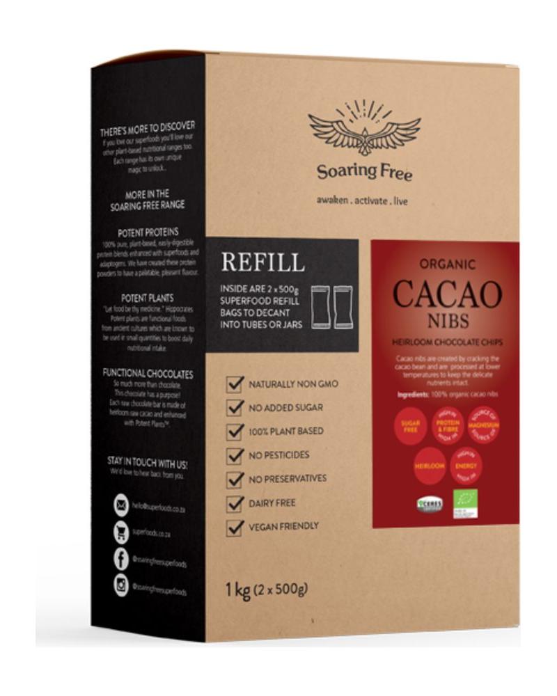 Organic Cacao Nibs - 1kg