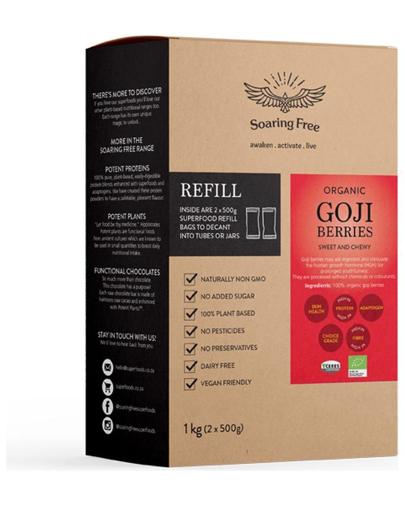 Organic Goji Berries - 1kg