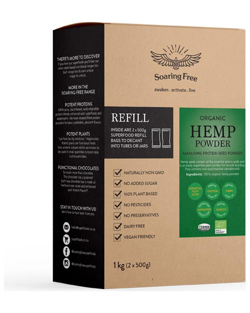 Organic Hemp Protein Powder - 1kg