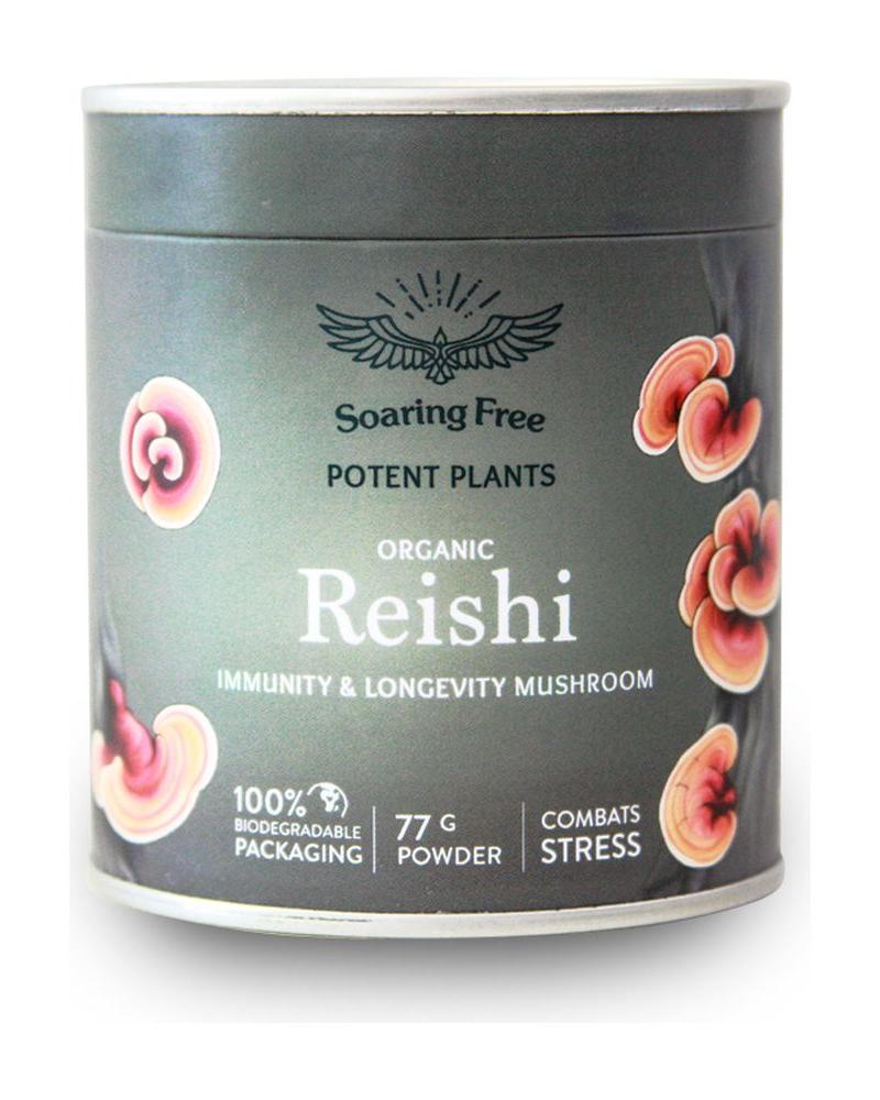 Organic Reishi Mushroom Powder - 77g powder
