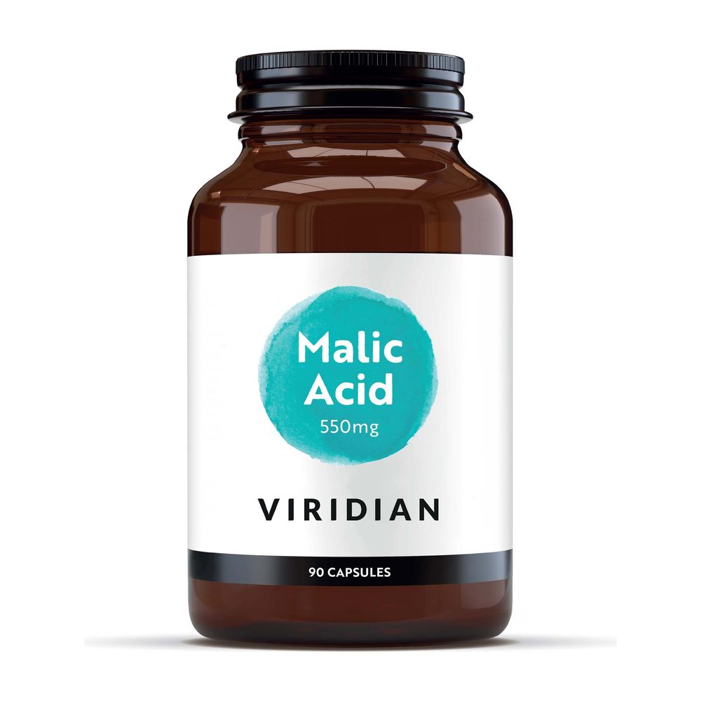 Malic Acid 550mg - 90 capsules